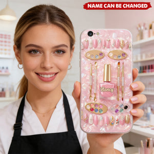 Nail Artist - Personalized Nail Salon Full Print Phone Case