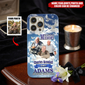 Forever Remembered Forever Missed In Heaven - Personalized Full Print Phone Case