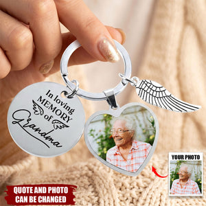 Graduation Day Memorial Custom Photo - Personalized Keychain