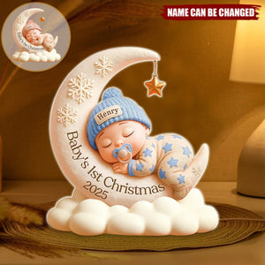 Baby’s 1st Christmas 2025 - Personalized Light Box