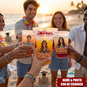 Custom Photo Graduation Cups - Personalized Graduation Gifts For Him, Her - The Journey Was Worth It
