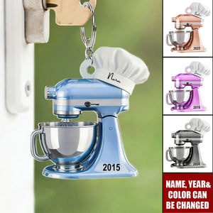 Baking Mixer - Personalized Keychain