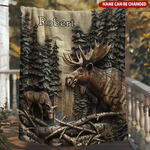 Love Hunting - Personalized Hunting Blanket