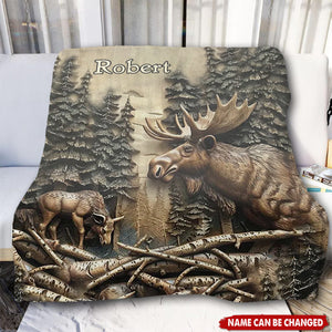 Love Hunting - Personalized Hunting Blanket