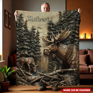 Love Hunting - Personalized Hunting Blanket