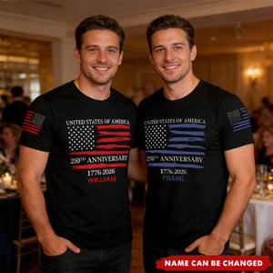 250th Anniversary - Personalized All-Over-Print T-Shirt