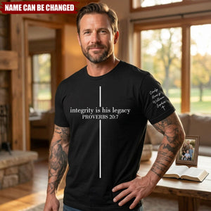 Fatherhood Is Kingdom Work - Personalized Shirt, Father's Day Gifts
