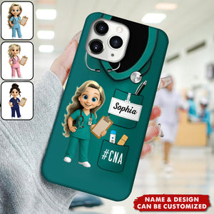 Things My Patients Said So I'll Never Forget - Personalized Nurse Phone Case, Gift For Nurses