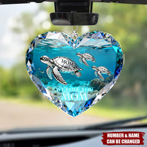 Sea Turtle Car Hanging Ornament - Personalized Gifts For Mother