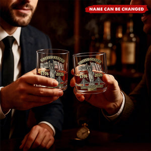 250th Anniversary - Personalized Whiskey Glass