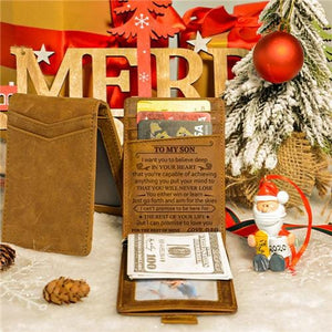 Dad To Son - Never Lose - Money Clip Wallet