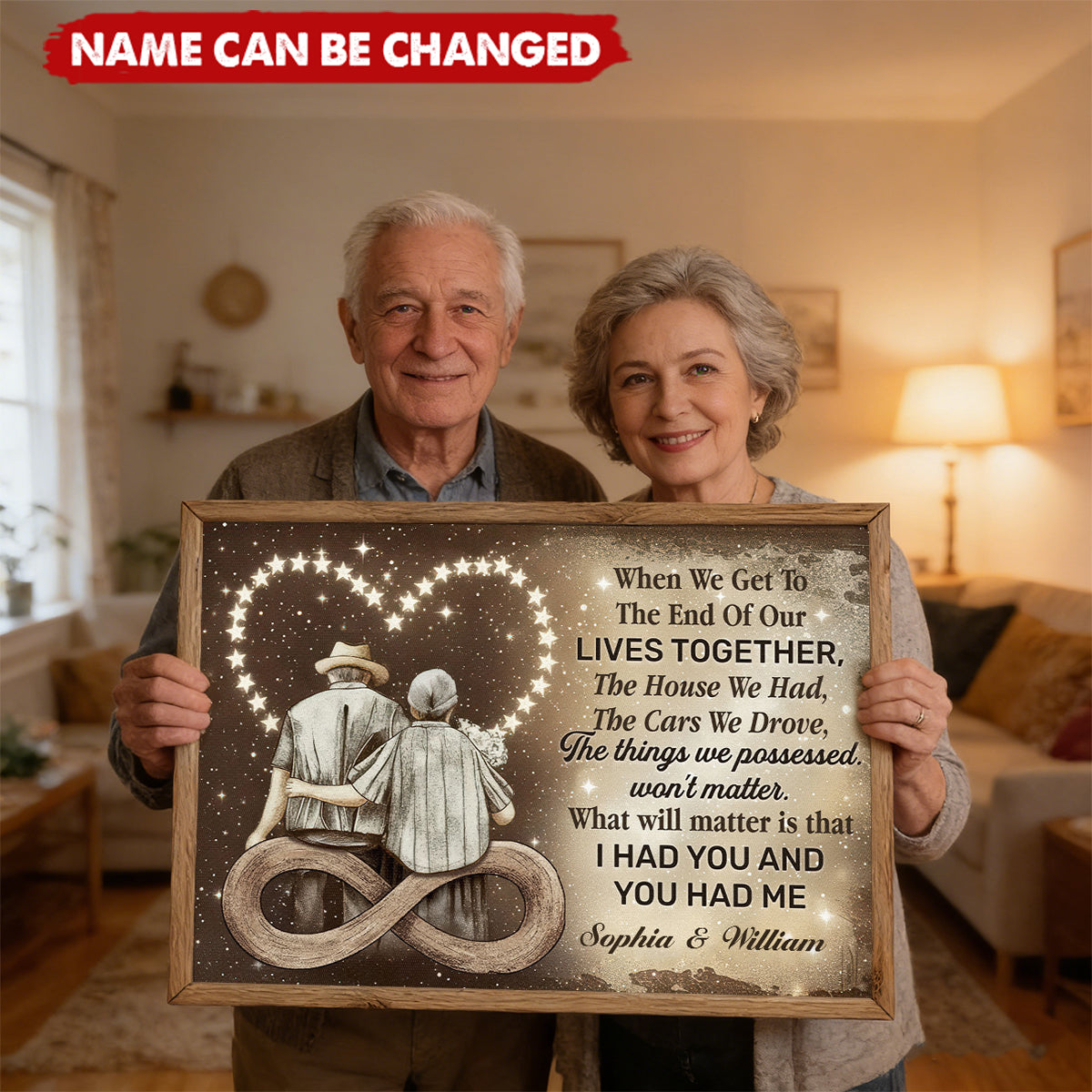 Me & You, Always True - Personalized Poster/Canvas