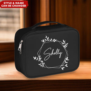 Detachable Pouch Multi-Layer Personalized Name Travel Organizer Makeup Bag