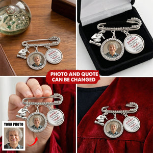 This Achievement Is For You Above - Personalized Lapel Pin With Photo Charms