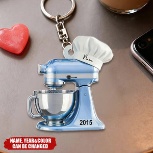 Baking Mixer - Personalized Keychain