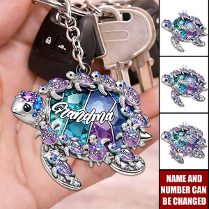 Custom Shaped Acrylic Keychain - Personalized Mother's Day Birthday Gifts