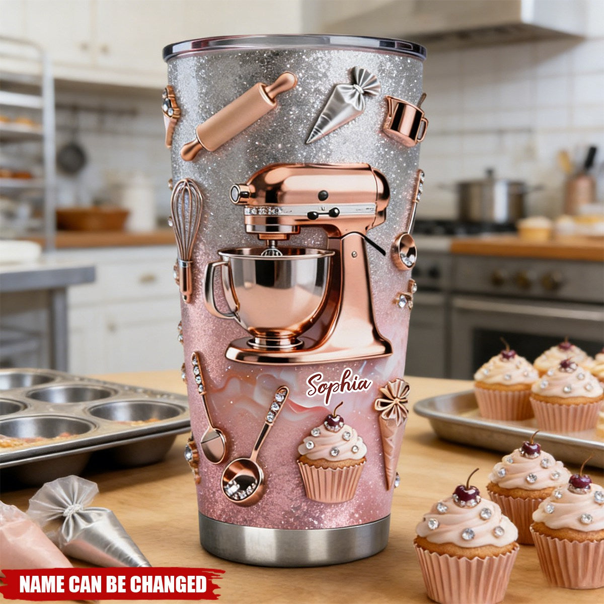 Love Baking - Personalized Baking Tumbler