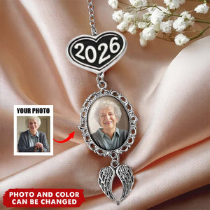 Forever in My Heart - Personalized Graduation Tassel Photo Charm