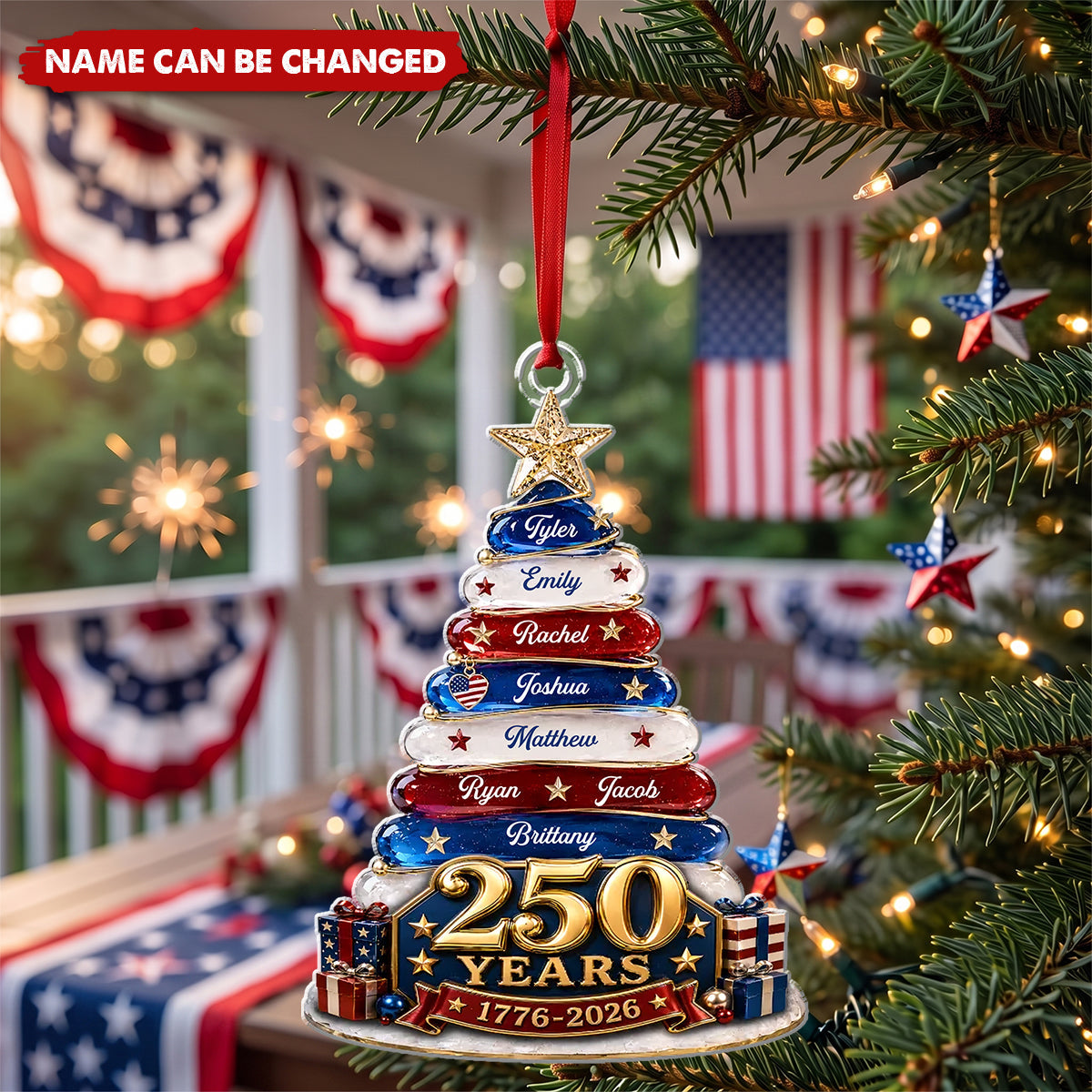 Together We Make A Family Tree - Personalized Acrylic Custom Shape Ornament