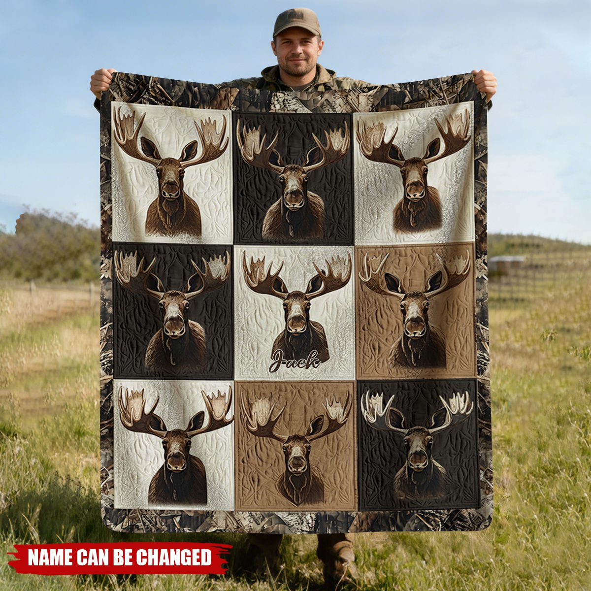 Love Hunting - Personalized Hunting Blanket