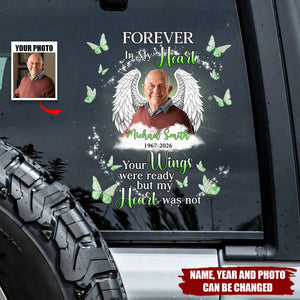 Forever In My Heart - Personalized Decal