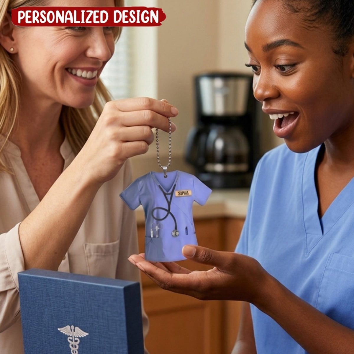 Personalized Nurse Scrubs - Gift for nurse Acrylic  Ornament