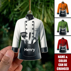 Christmas Chef, Home Decor-Personalized Christmas Ornament