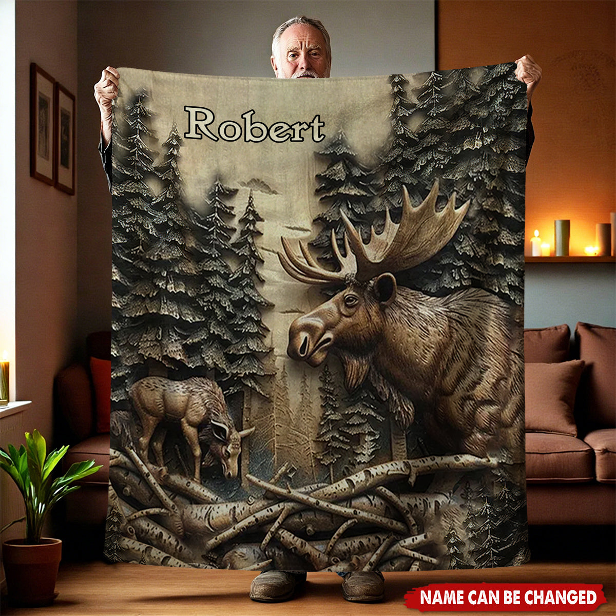 Love Hunting - Personalized Hunting Blanket