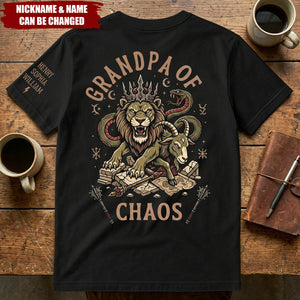 Father's Day Gift, Father Of Chaos - Personalized Shirt