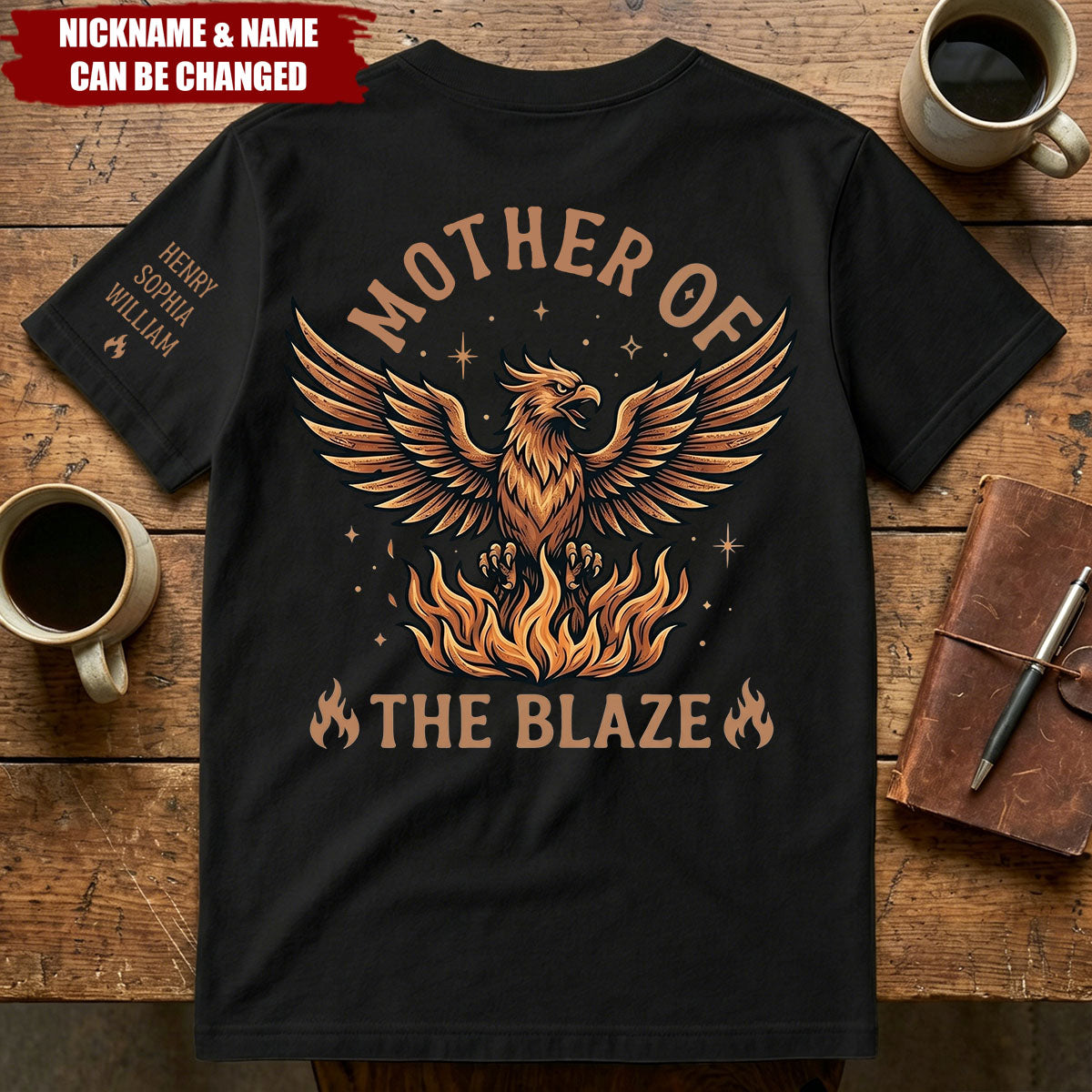 Father's Day Gift, Father Of The Blaze - Personalized Shirt