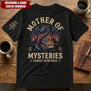 Father's Day Gift, Father of Mysteries, the Family Mysteria - Personalized Shirt