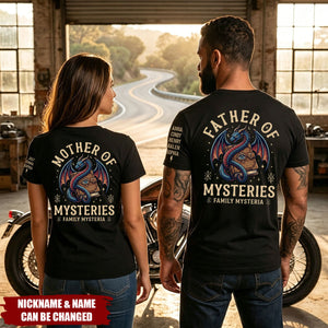 Father's Day Gift, Father of Mysteries, the Family Mysteria - Personalized Shirt