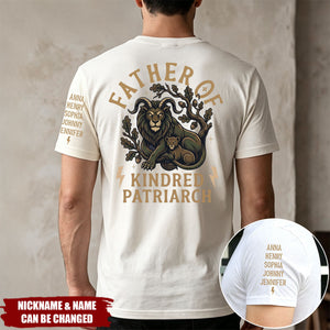 Father's Day Gift, Father of Kindred Patriarch - Personalized Shirt