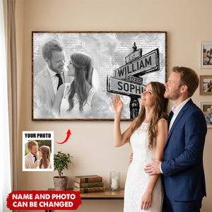 Custom Photo I Need You Because I Love You - Couple Personalized Custom Horizontal Poster