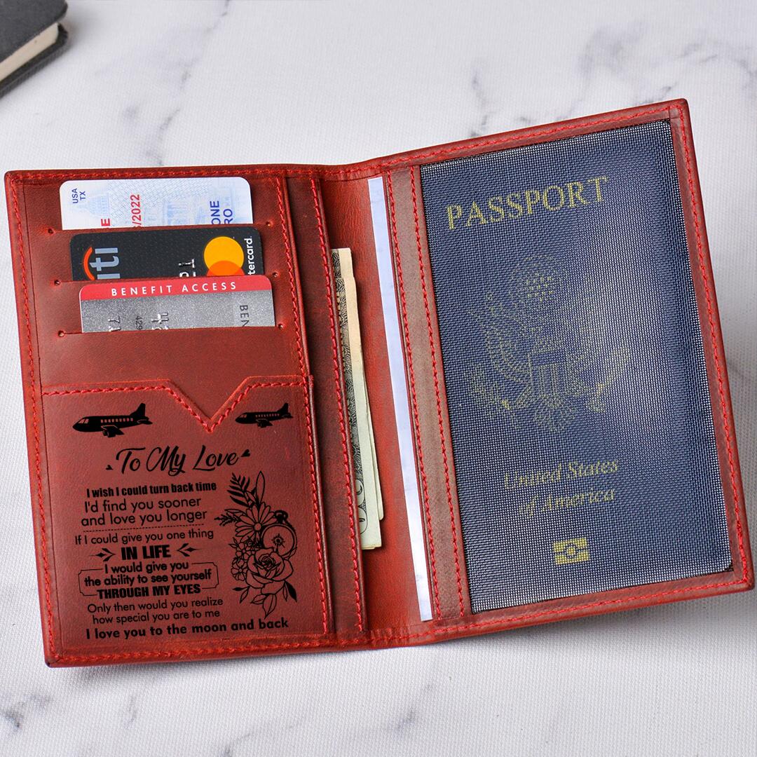 To My Love - How Special You Are To Me  - Passport Holder