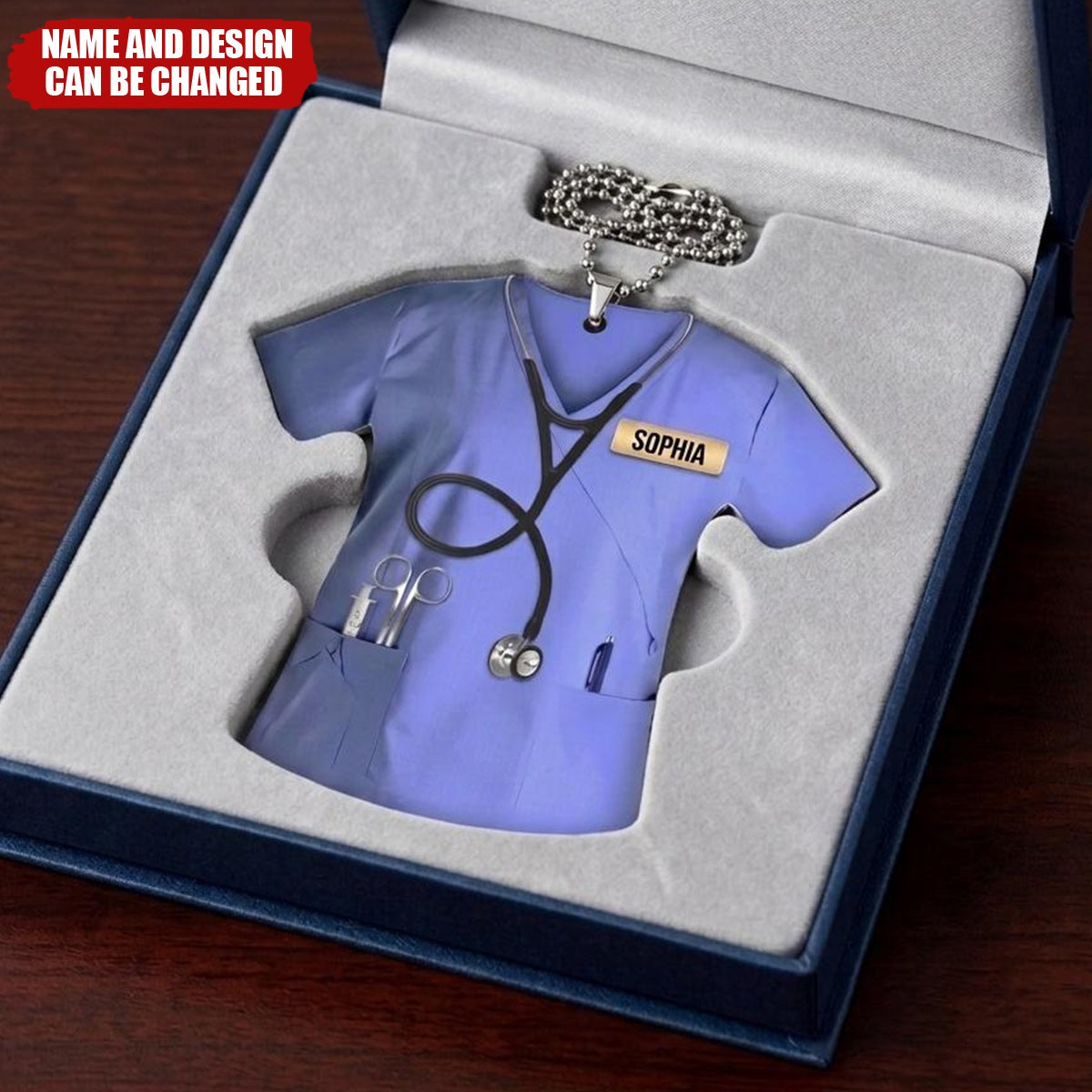 Personalized Nurse Scrubs - Gift for nurse Acrylic  Ornament