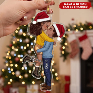 Christmas Couple Personalized Ornament - Perfect Gift For Your Loved One