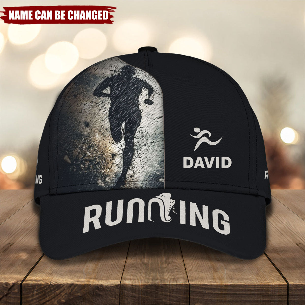 Personalized Marathon Running Lover Sport Classic Cap
