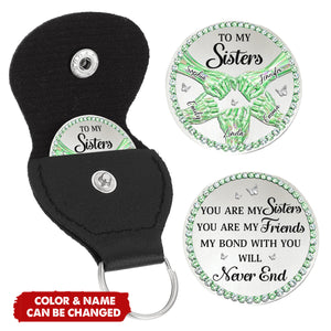 Pocket Hug - Personalized Best Friend Birthday Gifts For Women, Besties, Sisters, BFF - Sisters Always Stand Together