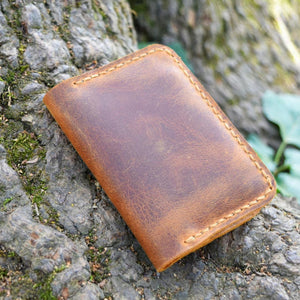 Mom To Daughter -You Will Never Lose- Leather Bifold Wallet